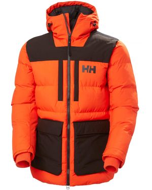 Helly Hansen S Patrol Puffy Jacket Coat - Orange