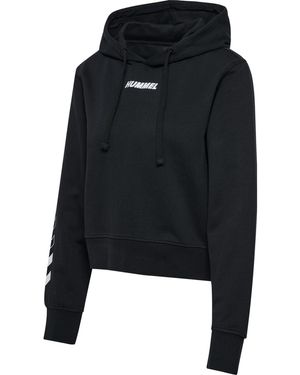 Hummel Verstellbare Taille Hoodie Hmlelemental Multisport Größe S - Schwarz