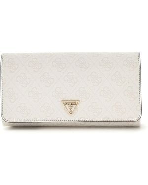 Guess Noelle II Xbody Flap Organizer White Logo - Schwarz
