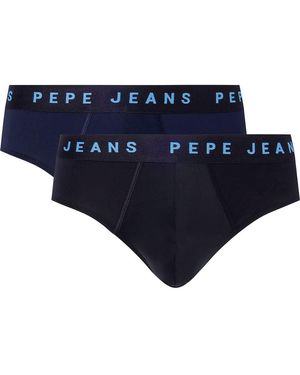 Pepe Jeans Logo Bf Lr 2P - Nero