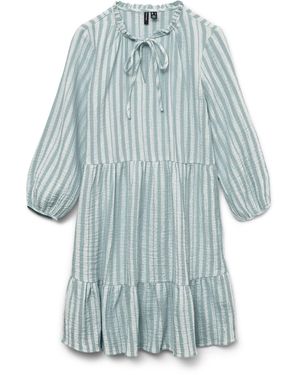 Vero Moda Female Kleid VMNANNA Kurzes Kleid - Blau