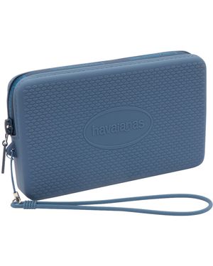 Havaianas Mini Bag Logo Clutch - Blau
