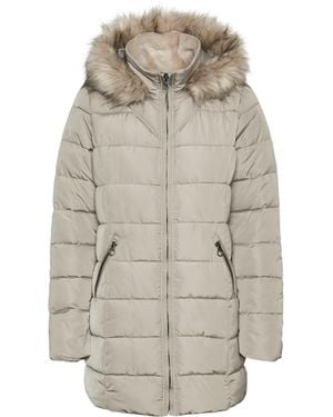 Vero Moda Vmliv Jacket Short Coat - Grey