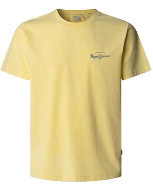 Pepe Jeans Terell tee Camiseta - Amarillo