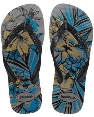 Havaianas Aloha Steel Grey 37/38 - Blue