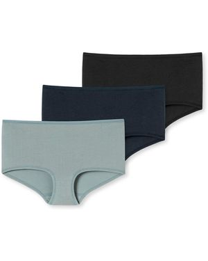 Schiesser 3pack Shorts Unterwäsche - Blau