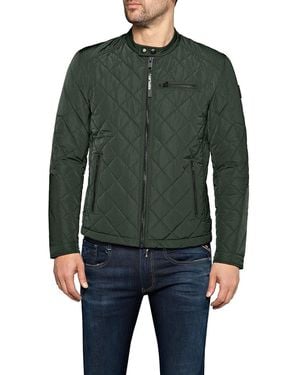 Replay Adult M8000 .000.83110 Biker Jacket - Green