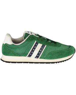 Tommy Hilfiger TJM Runner Casual ESS Em0Em01351 Niedriges Oberteil - Grün