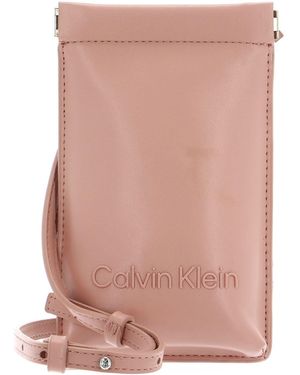 Calvin Klein CK Set Phone Crossbody - Rosa