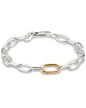Thomas Sabo Bracciale bicolore con Connect Link - Multicolore
