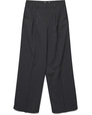 Vero Moda VMRITA MW Wide DAD Pant - Grau