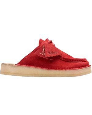 Clarks Originals Desert Nomad Mule 26180182 - Red