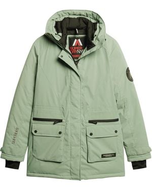 Superdry City Padded Parka Jacket - Green