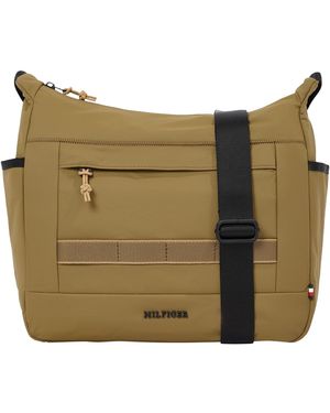 Tommy Hilfiger Umhängetasche Colour Messenger Groß - Grün