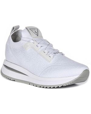 Guess FLPESTFAB12 Esti Mesh Neo Running Shoe Sneaker - Weiß