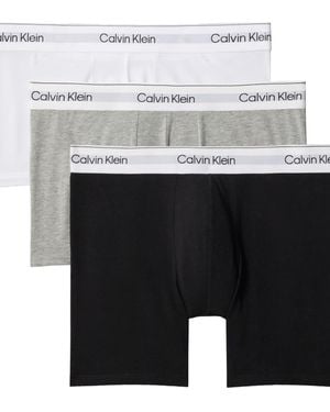 Calvin Klein Icon Cotton Stretch 3-pack Boxer Brief - White