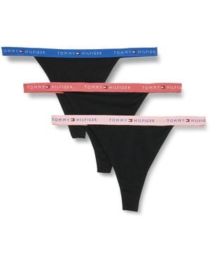 Tommy Hilfiger 3 Pack G-string - Blue