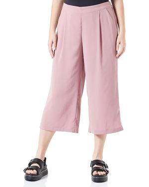 Vero Moda Vmcoco Culotte Pant Wvn Noos Pantaloni - Rosa