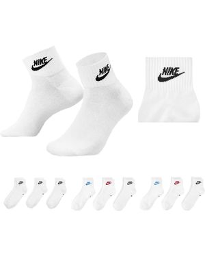 Nike U NK V CUSH Knöchelsocken für Erwachsene - Weiß