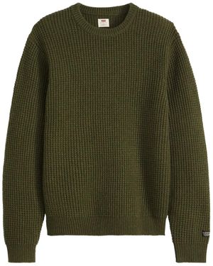 Levi's Presidio Crew Pullover - Verde