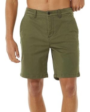 Rip Curl Classic Surf Chino 19" Walkshorts - Green
