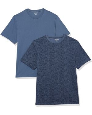 Amazon Essentials Regular-fit T-shirt Met Korte Mouwen En Ronde Hals - Blauw