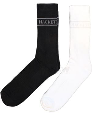 Hackett Cushioned Sport Socks 2 Pack - Black
