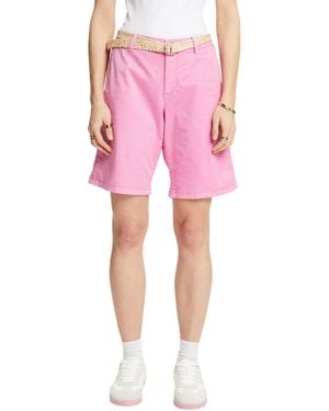 Esprit 034ee1c317 Shorts - Pink