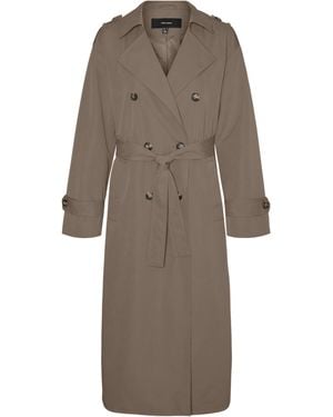 Vero Moda Female Trenchcoat VMCHLOE Trenchcoat - Natur