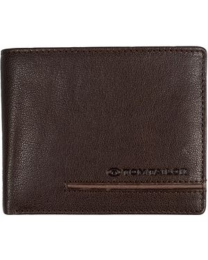 Tom Tailor Devon Geldbörse Querformat Mittelgroß Braun