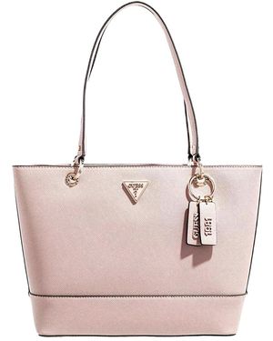 Guess Hwzb7879230 Noelle Elite Tote Bag Bags - Pink