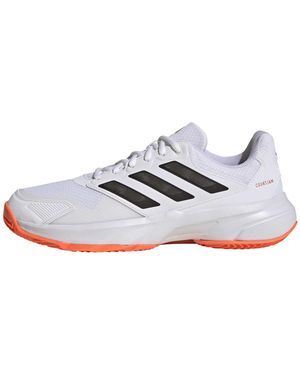 adidas Courtjam Control 3 Clay Tennis Shoes - Wit