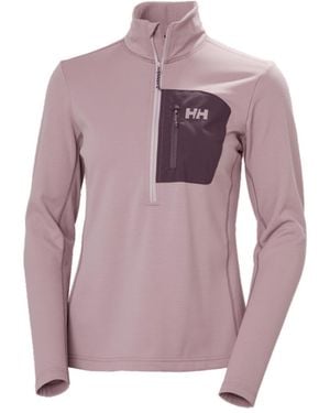 Helly Hansen Helly-hansen Versalite 1/2 Zip Fleece Jacket - Purple