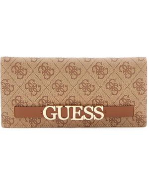 Guess Portafoglio slim portacarte 4g logo RW1727P5201 latte logo - Neutro