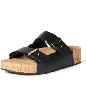 Amazon Essentials Sandali in Sughero Donna - Nero