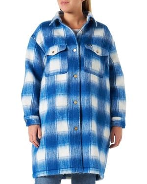 Wrangler Plush Wool Jacket - Blue