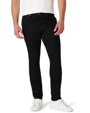 Amazon Essentials Pantalones Vaqueros de Corte Ceñido y Elasticidad Media Hombre - Negro