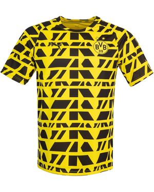 PUMA Borussia Dortmund BVB Warm Up Maillot en jersey - Jaune