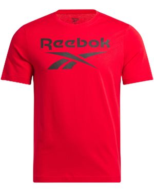 Reebok Identity Big Logo Tee - Rot