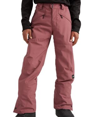 O'neill Sportswear Hammer Pink Ski Trousers - Red