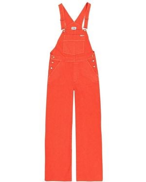 Wrangler Flare Overall Flare Overall Small - Red