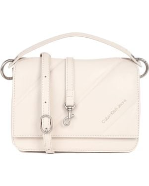 Calvin Klein PU Solid Beige Sling - Pink