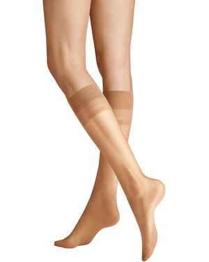 Hudson Jeans High Socks - Beige - Natural