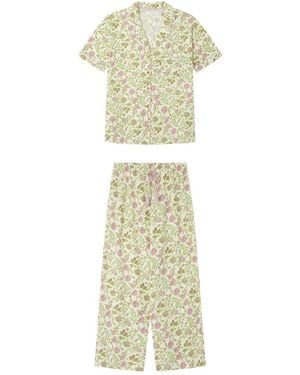 Women'secret Capri Pyjama Mix and Match Recipe Pijamas - Metálico