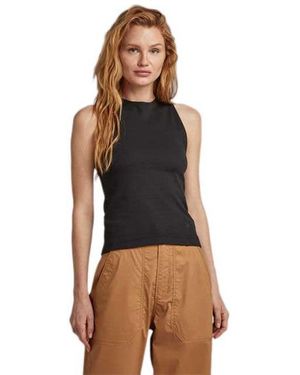 G-Star Racer Slim Tank Top - Black