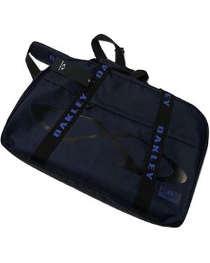 Oakley Graphic Metal Logo Adjustable Straps Navy Blue Duffel Bag 921635 6ac
