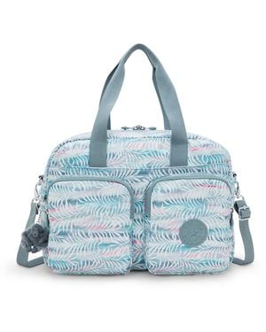 Kipling Defea Extra Large Printed Weekender Duffle Bag - Blue