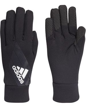 adidas Tiro Handschuh Black/White 5 - Blau