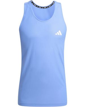adidas Own The Run Tank Top - Blauw