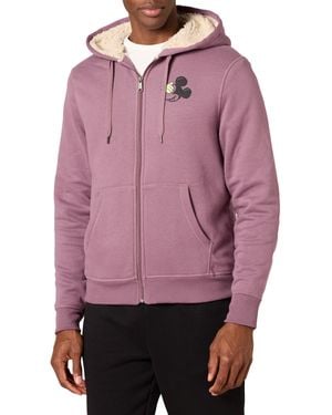 Amazon Essentials Disney Marvel Star Wars Sherpa-Lined Full-Zip Hoodie Kapuzen-Sweatshirt - Rot